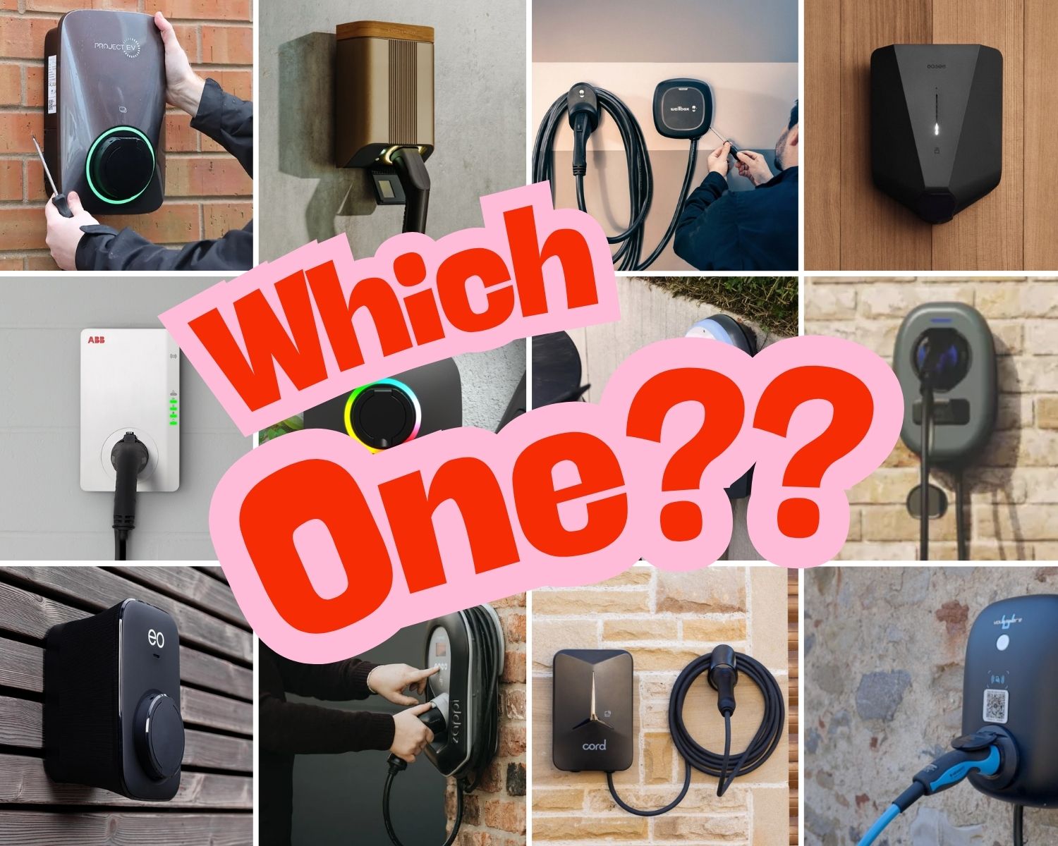 EV chargers compared for a UK holiday let — Easee, Zappi, Wallbox and Pod Point