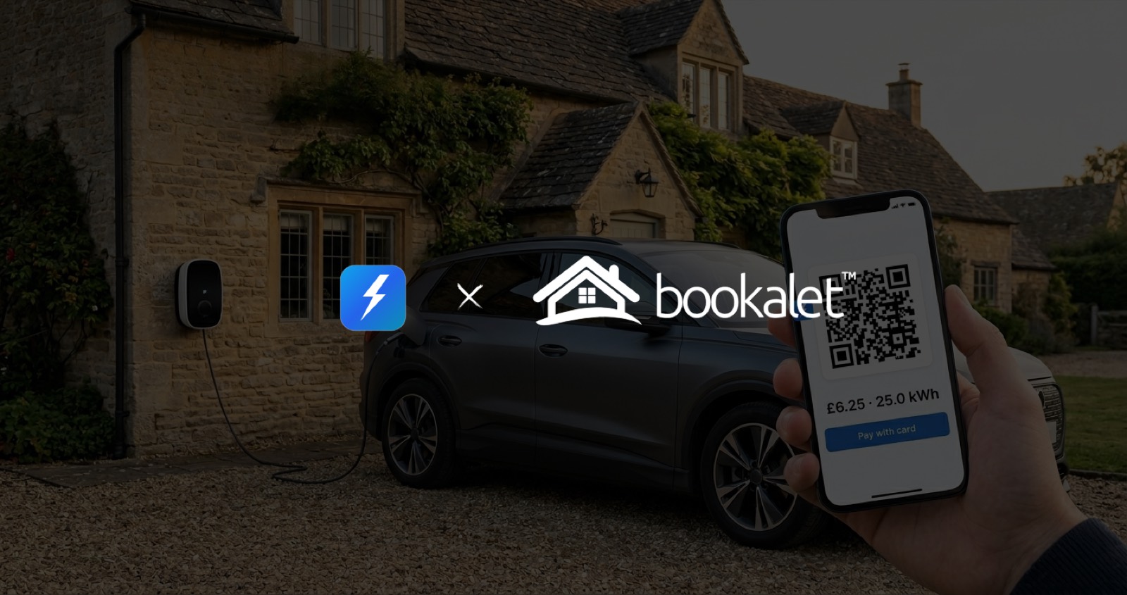 GuestCharge partnership launch with Bookalet